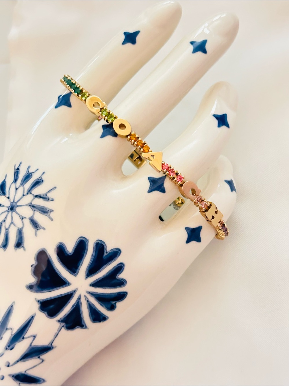 NWOT Coach Rainbow Tennis Bracelet - Picture 10 of 15